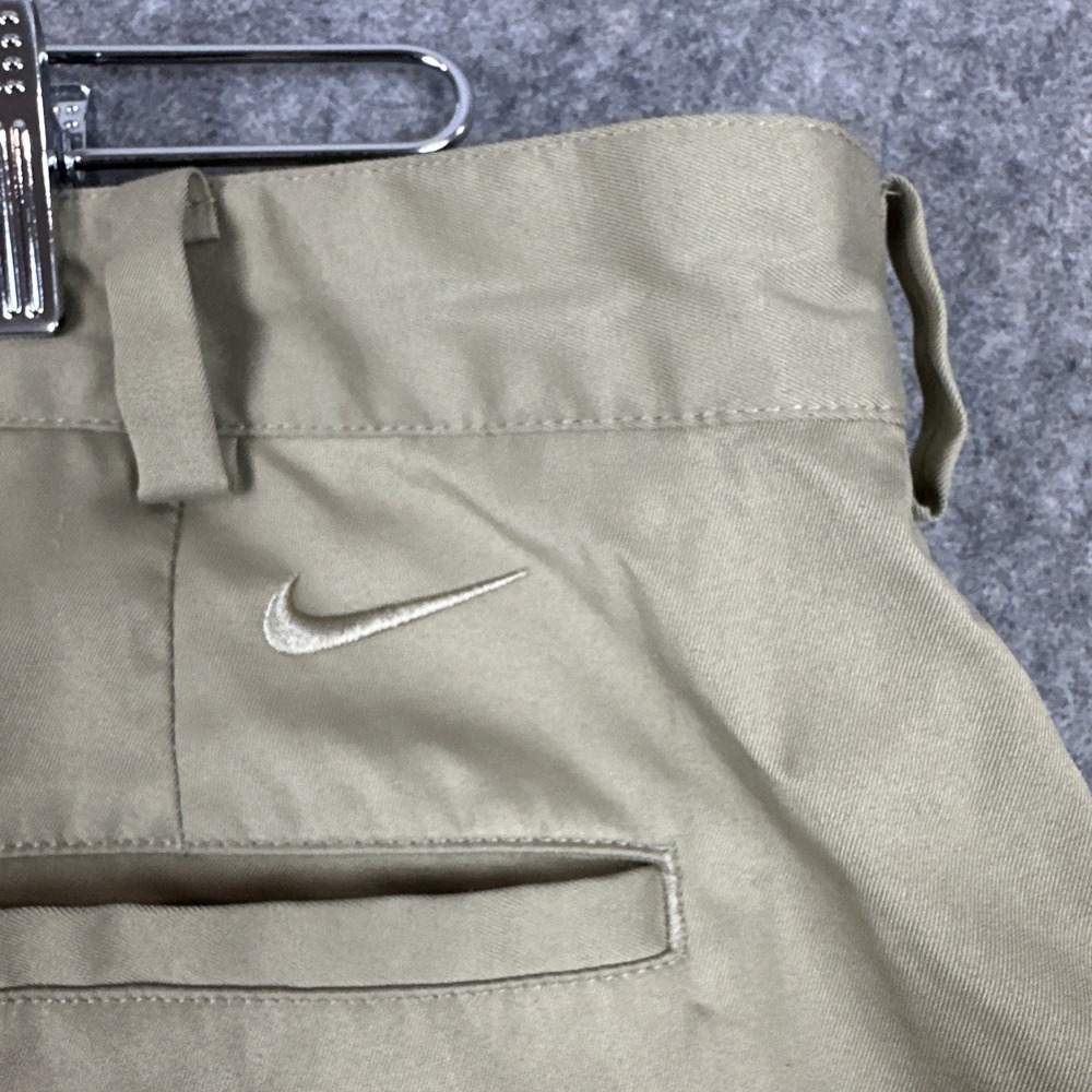 Nike Golf Pant Men 34X32 Tan Dri-Fit Technology Modern Fit Tech Chino 597323-237